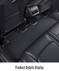 Tapis de Sol Tesla Model 3 Highland 2024-2026 TPE Ensemble 3 à 12 Pièces Simple ou Double Couche