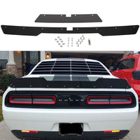 Extension de Becquet Arrière 2 Pièces Dodge Challenger 2015-2021 SRT R/T Hellcat Scat Pack avec Découpe Caméra