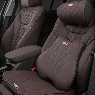 Coussin Lombaire et Appui-Tête Ergonomique Audi A3 A6 Q5