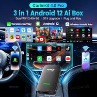 Boîtier CarPlay CarlinKit CP2A Pro Sans Fil Android Auto Wi-Fi 5 GHz