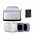 Demi-Housse Voiture Aluminium Pare-Brise et Toit 3 Couches