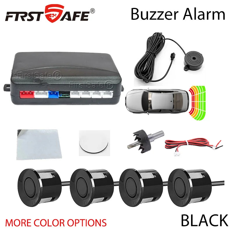 Radar de Recul First Safe 4 Capteurs 22 mm Buzzer
