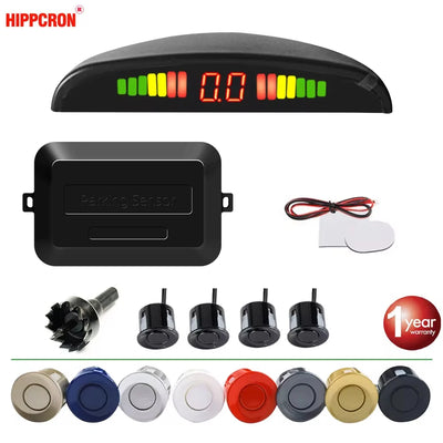Radar de Recul Hippcron 4 Capteurs 22 mm LED