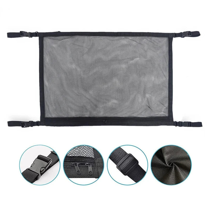 Rangement de Toit Filet de Plafond Voiture Grande Capacité