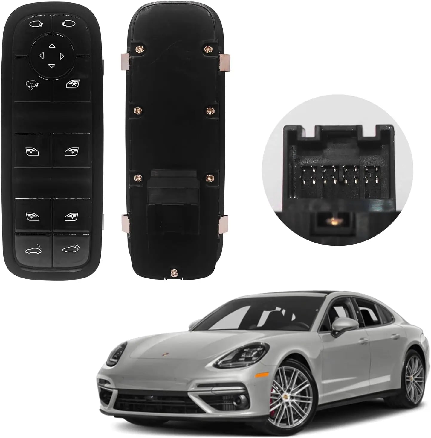 Bouton Lève-Vitre Conducteur Porsche Panamera Cayenne 2017-2021