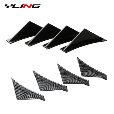 Becquet Diffuseur Arrière Universel Voiture (Lot de 4)