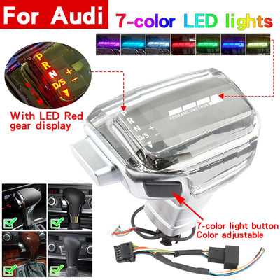 Pommeau Vitesse Cristal LED VW Audi Skoda Auto