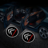 Projecteur Porte Citroën, Lot de 2, Plug and Play, Lentille Verre HD, C3 C4 C5 C6 Picasso Cactus DS3