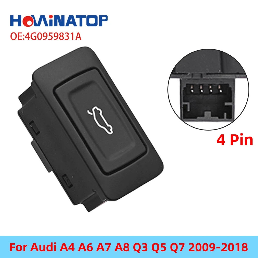 Bouton d'Ouverture de Coffre Audi A4 A6 A7 Q5 Q7