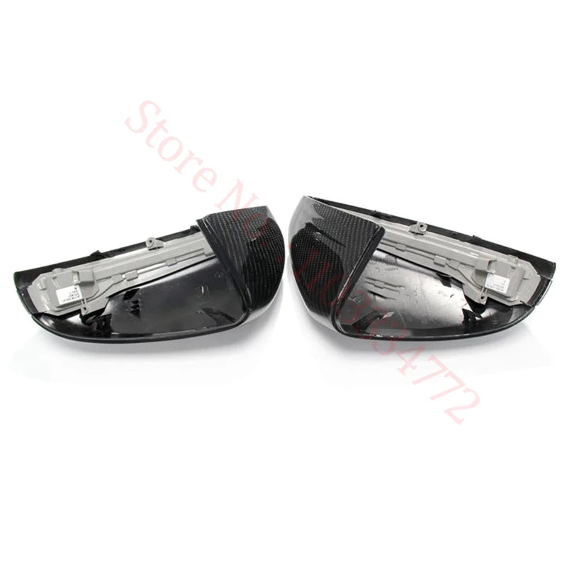 Coque de Rétroviseur Mercedes Classe C W205, E W213, S W222, GLC X253, GLA, GLB, EQA, EQB, EQC en Carbone Véritable, 8 Styles