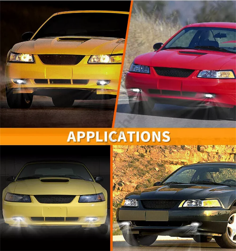 Feux Antibrouillard LED Ford Mustang GT SN95 1999-2004