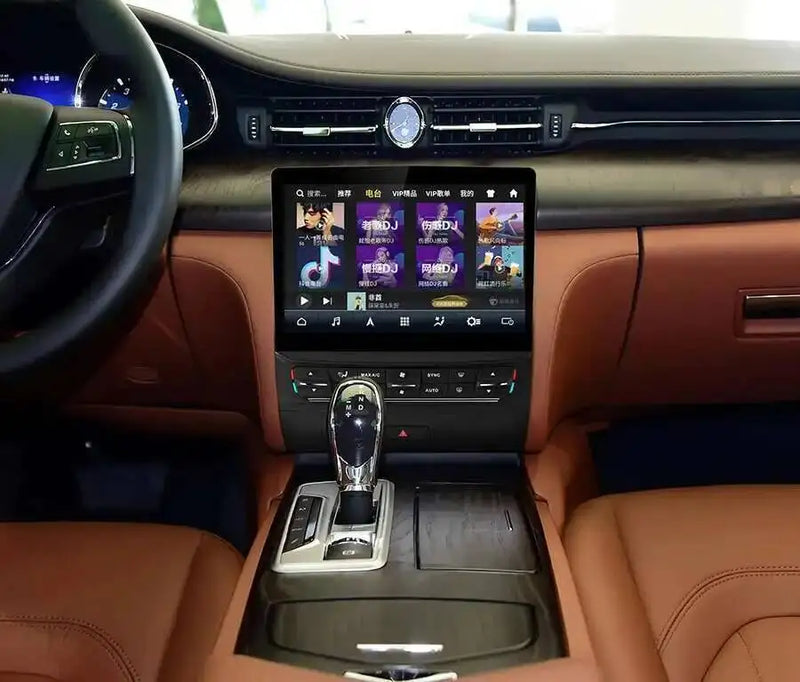 Autoradio Android 13 Maserati Quattroporte 2013-2020 Écran 12,3 Pouces CarPlay GPS 4G