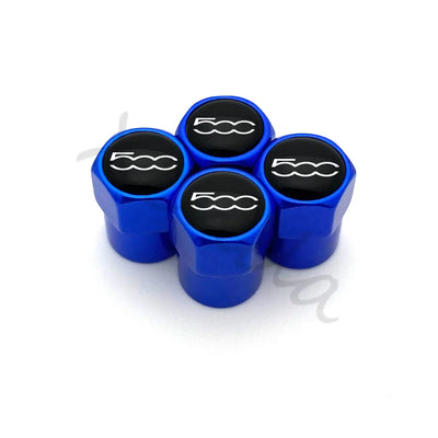 Bouchons de Valve Fiat 500 2007-2015 Alliage Aluminium