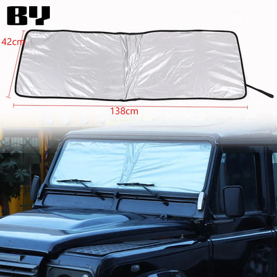 Pare-Soleil Pare-Brise Land Rover Defender Argenté 2004-2024
