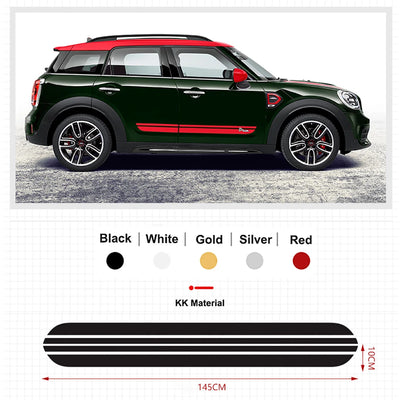 Autocollant Bande Latérale MINI Cooper Clubman F54 F55 F60