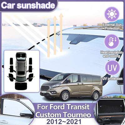 Pare-Soleil Rétractable Ford Transit Custom Tourneo LWB