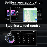 Autoradio Android 10 Pouces Jeep Wrangler JK 2007-2016 CarPlay et Android Auto Sans Fil GPS