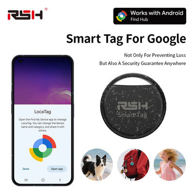 Traceur GPS Bluetooth Voiture RSH Smart Tag Android
