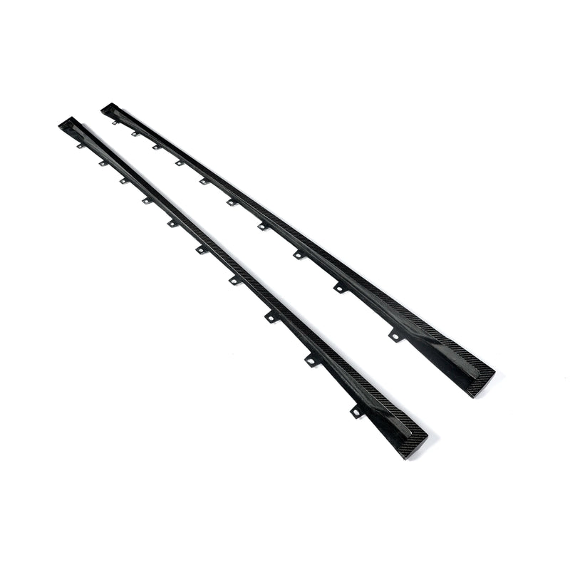 Bas de Caisse Carbone Audi RS3 8Y 8.5Y 2022-2026 Berline et Sportback, Jupes Latérales 2 Pièces