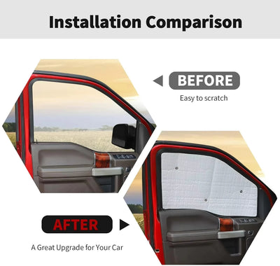 Pare-Soleil Aluminium Sur Mesure Renault Kangoo 2000-2006