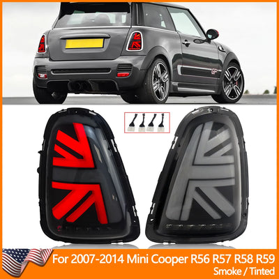Feux Arrière LED Noirs MINI Cooper R56 R57 R58 2007-2014
