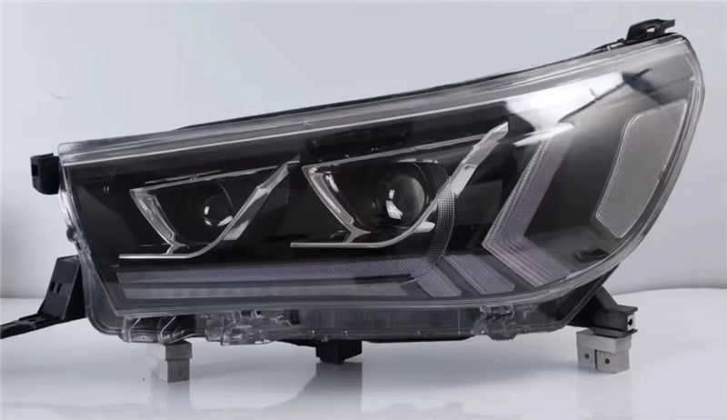 Phares LED Toyota Hilux Revo Rocco AN120 2015-2020 Clignotants Séquentiels Feux de Jour