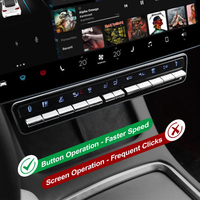 Bouton de Commande Console Centrale Tesla Model 3 Y 2016-2024