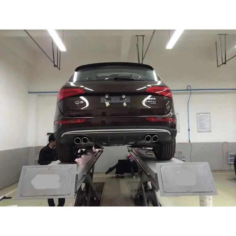 Diffuseur de Pare-Chocs Arrière Look SQ5 avec Embouts d'Échappement Audi Q5 2012-2016 Standard ou S-Line
