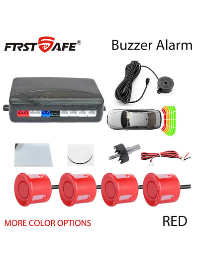 Radar de Recul First Safe 4 Capteurs 22 mm Buzzer