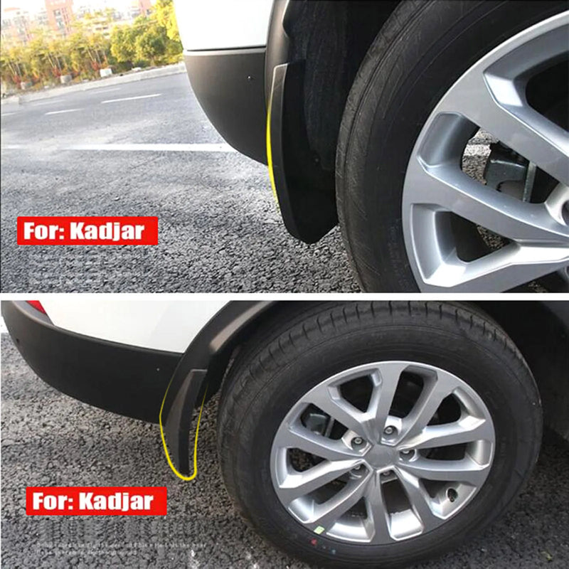 Garde-Boue Renault Kadjar 2015-2022 Bavettes 4 Pièces