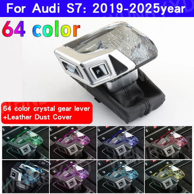 Pommeau de Vitesse Cristal LED Audi A4 A5 A6 Q5