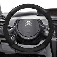 Housse de Volant Citroën Daim et Texture Carbone C3 C4 X Berlingo C5 Aircross Jumper Spacetourer Ami X