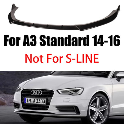Lame Pare-Chocs Avant Becquet Audi A3 8V S3 2014-2020