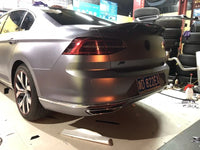 Becquet Volkswagen Passat B8 Berline en Carbone Véritable, Aileron de Coffre Relevé