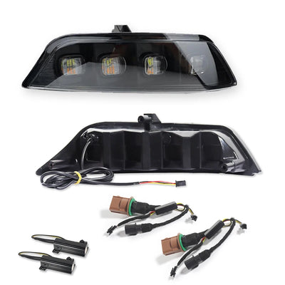 Antibrouillard Ford Mustang 2015-2017 Clignotant Séquentiel Ambre