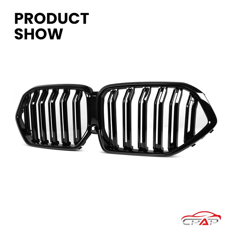 Grille de Pare-Chocs Avant BMW X6 G06 LCI 2024 Noir Brillant