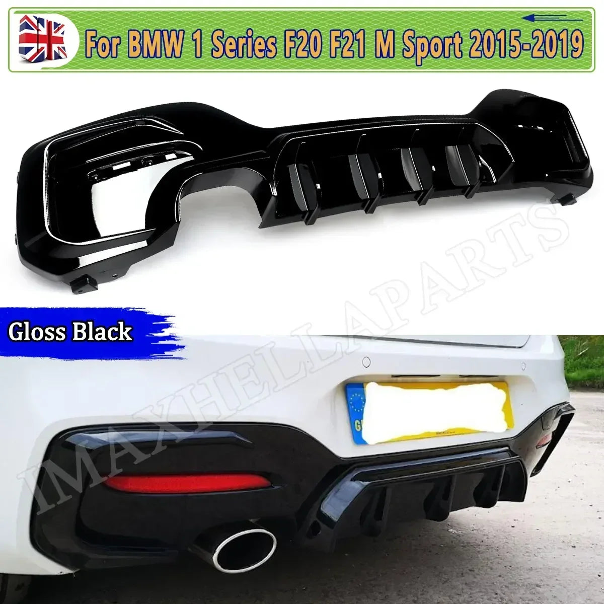 Diffuseur Arrière BMW Série 1 F20 F21 LCI 2015-2019