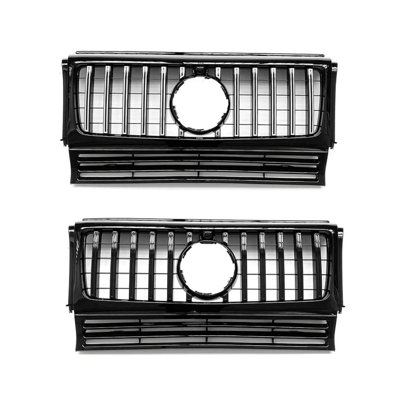 Calandre Avant Style GT Noir Brillant ou Chromée Mercedes-Benz Classe G W463 2004-2018 Ancien Modèle