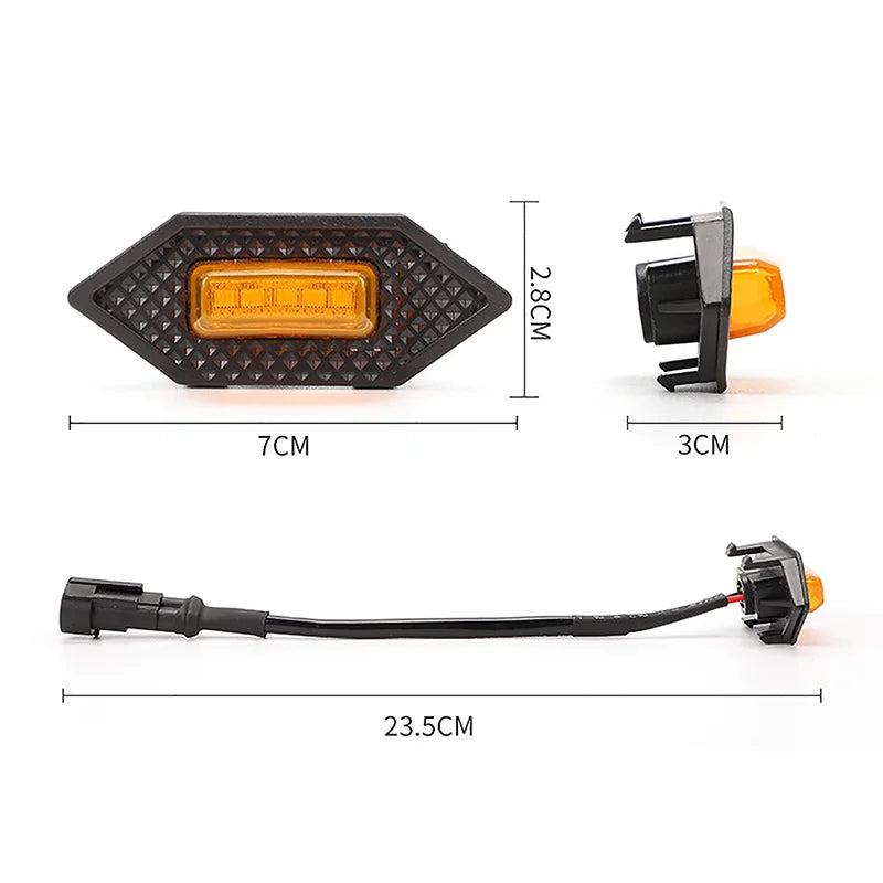 Feux LED de Grille Honda CR-V 2017-2022 Style Raptor Kit 4