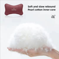 Coussin Lombaire et Appuie-Tête Cuir Mercedes AMG W205 — vue de profil
