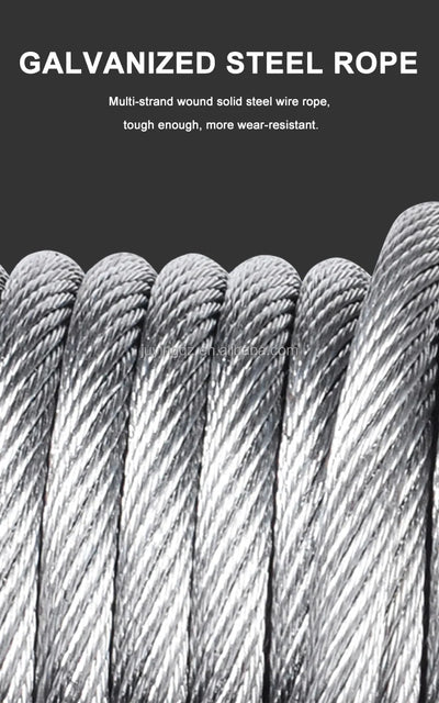 Treuil Électrique Étanche 3000 lbs 12V Aluminium