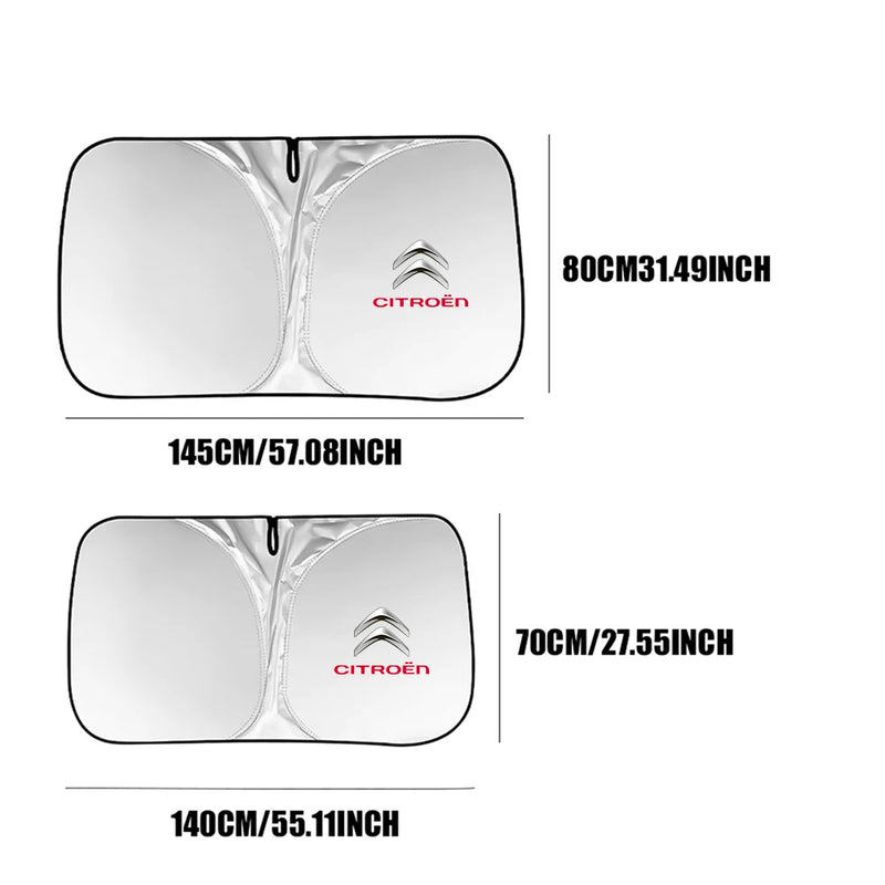 Windshield Sun Visor Citroën C3 C4 C5 DS3 DS4