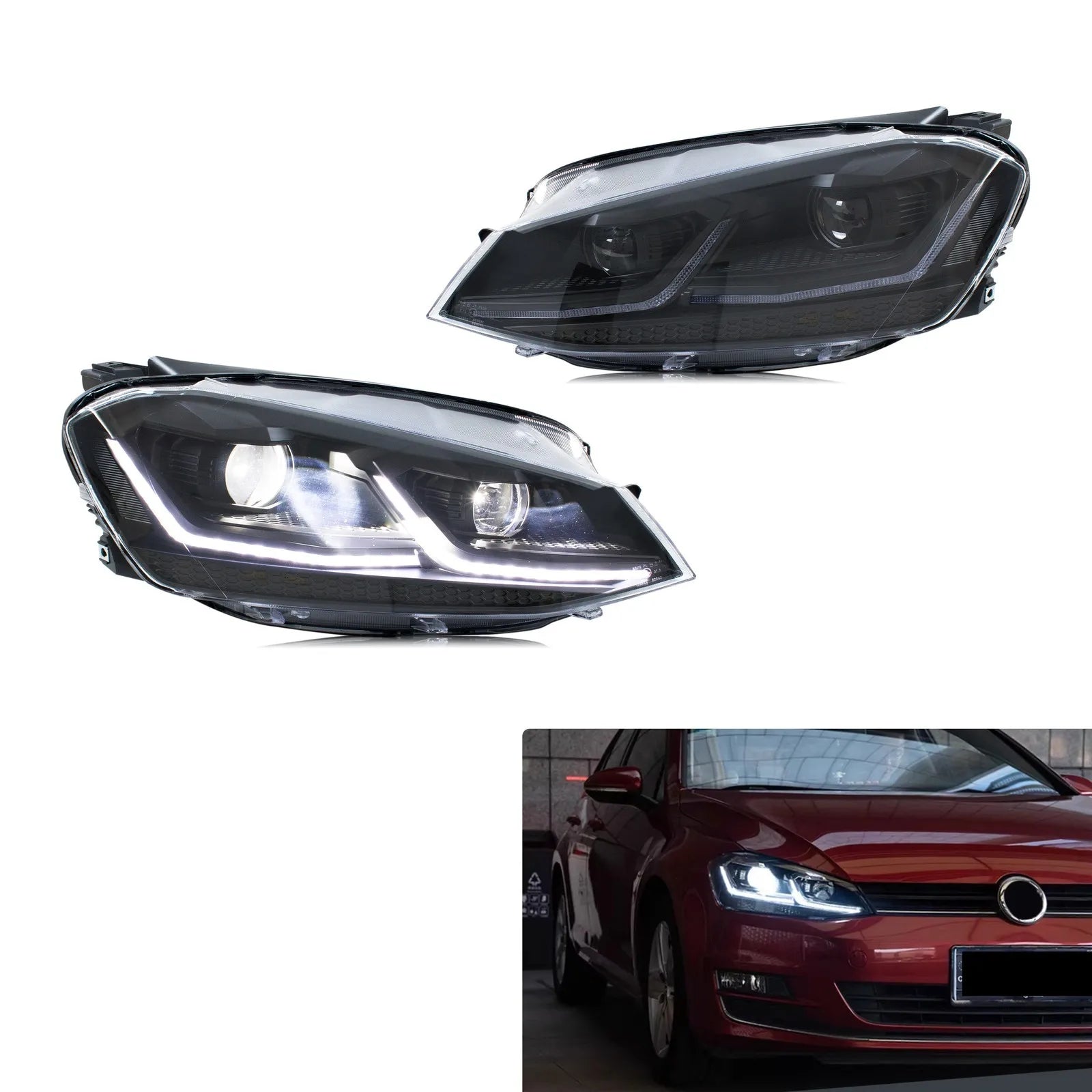 Phares LED Volkswagen Golf 7 MK7 2013-2017