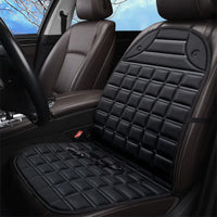 Coussin Chauffant Voiture 12V Allume-Cigare Tissu Floqué 2 Positions