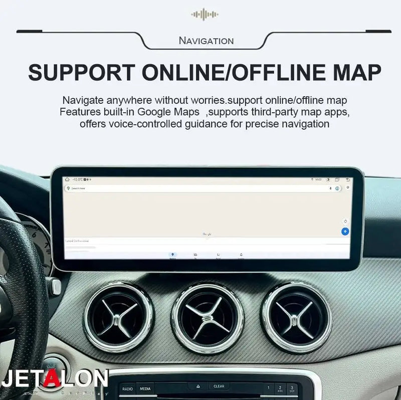 Autoradio Android Mercedes-Benz GLC X253 et C 2015-2018 Écran 14,9 pouces CarPlay GPS