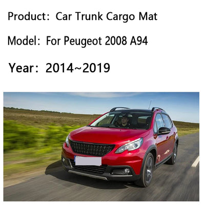 Tapis de Coffre Cuir Peugeot 2008 A94 2014-2019