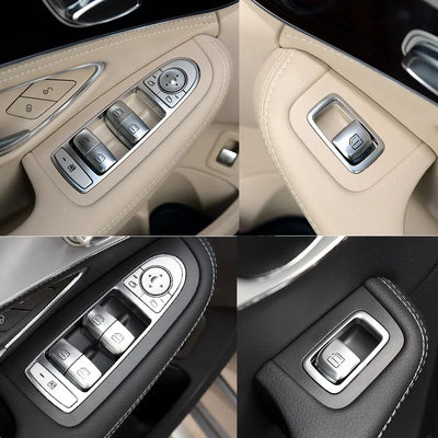 Cache-Boutons Lève-Vitre Mercedes W205 W213 W222 GLC