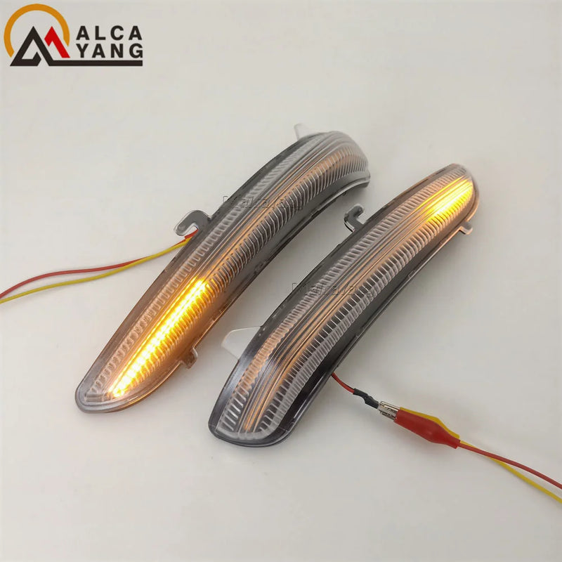 Clignotants LED de Miroir Latéral Dynamiques Séquentiels Peugeot 208 2008 Citroën C3 C4 Lot de 2
