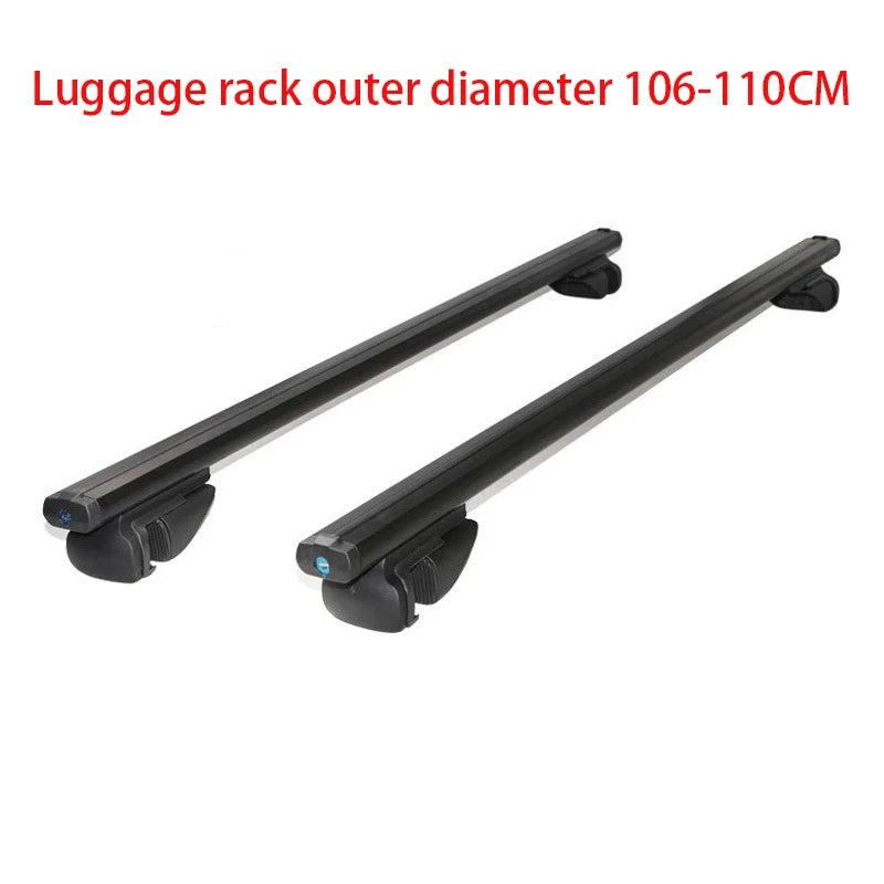 Universal Roof Bars Longitudinal Rails 110 to 135 cm