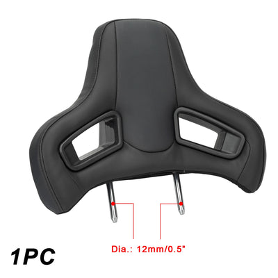 Appui-Tête Baquet Sport Universel Cuir PVC 1 Pièce